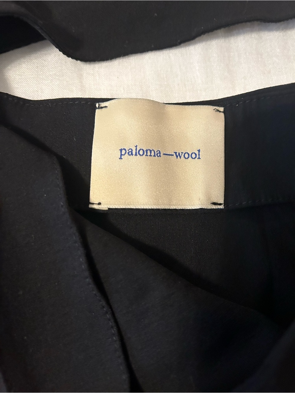 Paloma Wool Dell’arte Dress Black One-Shoulder Cutout Sz 34 (XS) - Picture 8 of 9